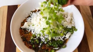 Methi besan spice premix with whole spices and besan 6